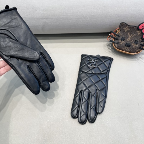 Cheap Louis Vuitton LV Gloves For Women #1250695 Replica Wholesale [$48.00 USD] [ITEM#1250695] on Replica Louis Vuitton LV Gloves