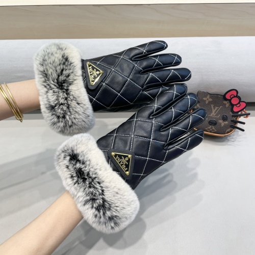 Cheap Prada Gloves For Women #1250697 Replica Wholesale [$52.00 USD] [ITEM#1250697] on Replica Prada Gloves