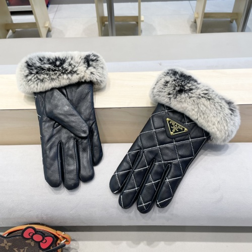 Cheap Prada Gloves For Women #1250697 Replica Wholesale [$52.00 USD] [ITEM#1250697] on Replica Prada Gloves