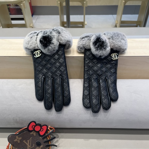 Cheap Chanel Gloves For Women #1250698 Replica Wholesale [$52.00 USD] [ITEM#1250698] on Replica Chanel Gloves