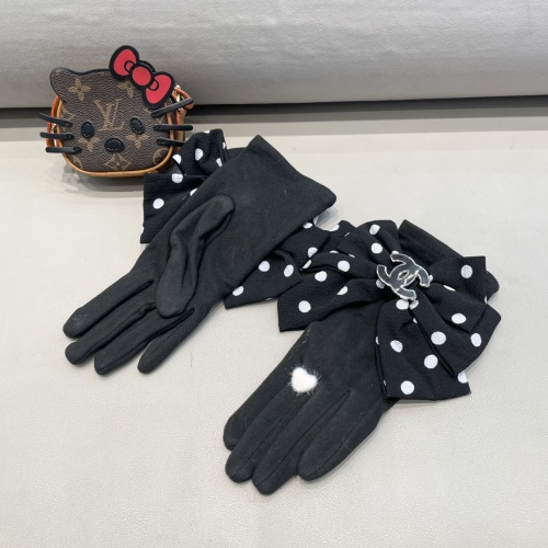 Cheap Chanel Gloves For Women #1250703 Replica Wholesale [$40.00 USD] [ITEM#1250703] on Replica Chanel Gloves