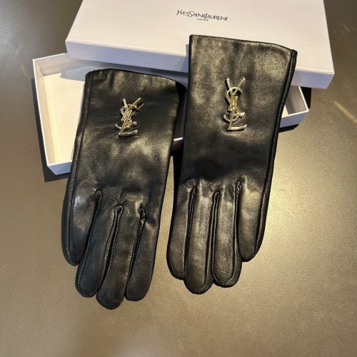 Cheap Yves Saint Laurent Gloves For Women #1250710 Replica Wholesale [$45.00 USD] [ITEM#1250710] on Replica Yves Saint Laurent Gloves