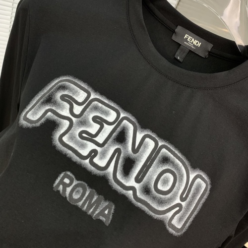 Cheap Fendi T-Shirts Long Sleeved For Men #1250711 Replica Wholesale [$48.00 USD] [ITEM#1250711] on Replica Fendi T-Shirts