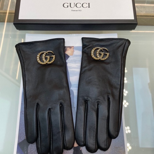 Cheap Gucci Gloves For Women #1250716 Replica Wholesale [$45.00 USD] [ITEM#1250716] on Replica Gucci Gloves