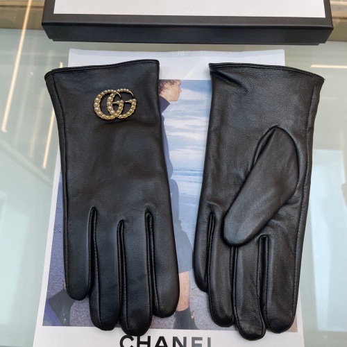 Cheap Gucci Gloves For Women #1250716 Replica Wholesale [$45.00 USD] [ITEM#1250716] on Replica Gucci Gloves