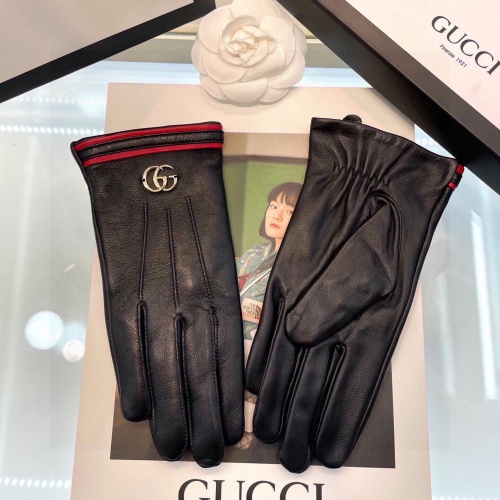 Cheap Gucci Gloves For Women #1250717 Replica Wholesale [$45.00 USD] [ITEM#1250717] on Replica Gucci Gloves