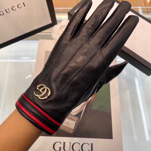 Cheap Gucci Gloves For Women #1250717 Replica Wholesale [$45.00 USD] [ITEM#1250717] on Replica Gucci Gloves