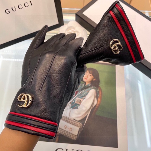 Cheap Gucci Gloves For Women #1250717 Replica Wholesale [$45.00 USD] [ITEM#1250717] on Replica Gucci Gloves