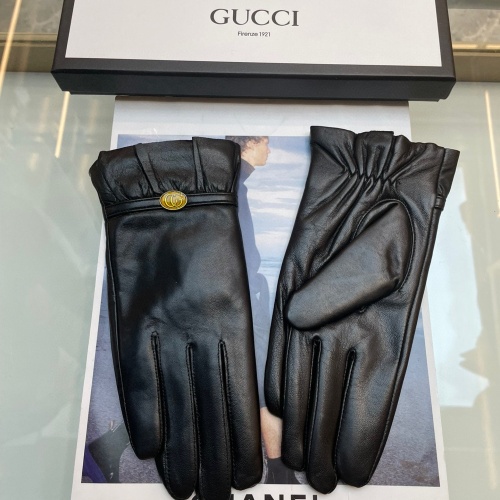 Cheap Gucci Gloves For Women #1250718 Replica Wholesale [$48.00 USD] [ITEM#1250718] on Replica Gucci Gloves