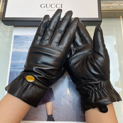 Cheap Gucci Gloves For Women #1250718 Replica Wholesale [$48.00 USD] [ITEM#1250718] on Replica Gucci Gloves