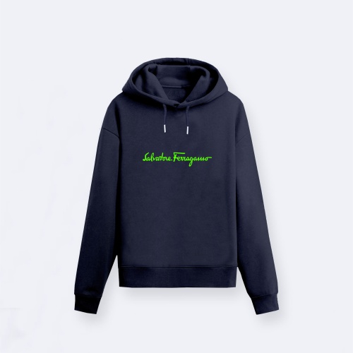 Cheap Salvatore Ferragamo Hoodies Long Sleeved For Men #1250763 Replica Wholesale [$41.00 USD] [ITEM#1250763] on Replica Salvatore Ferragamo Hoodies