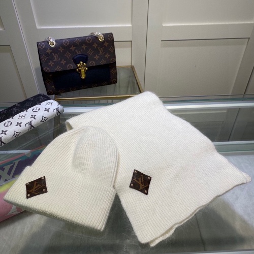 Cheap Louis Vuitton LV Caps #1250836 Replica Wholesale [$48.00 USD] [ITEM#1250836] on Replica Louis Vuitton LV Hat and Scarf and Glove Set