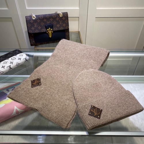 Cheap Louis Vuitton LV Caps #1250837 Replica Wholesale [$48.00 USD] [ITEM#1250837] on Replica Louis Vuitton LV Hat and Scarf and Glove Set