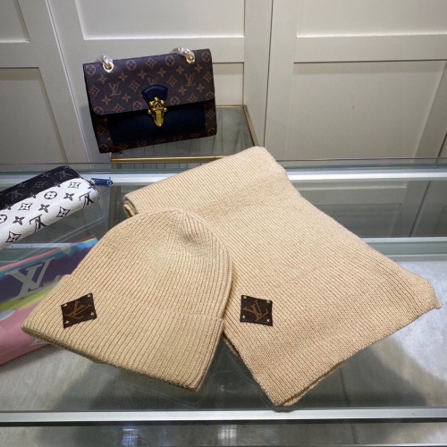 Cheap Louis Vuitton LV Caps #1250838 Replica Wholesale [$48.00 USD] [ITEM#1250838] on Replica Louis Vuitton LV Hat and Scarf and Glove Set