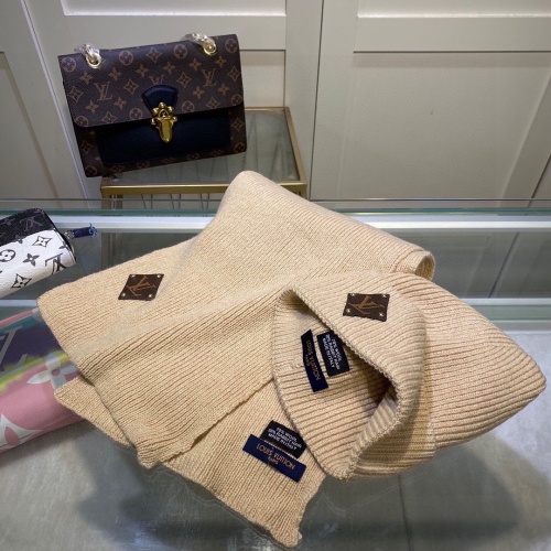 Cheap Louis Vuitton LV Caps #1250838 Replica Wholesale [$48.00 USD] [ITEM#1250838] on Replica Louis Vuitton LV Hat and Scarf and Glove Set