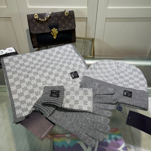 Cheap Louis Vuitton LV Caps #1250842 Replica Wholesale [$68.00 USD] [ITEM#1250842] on Replica Louis Vuitton LV Hat and Scarf and Glove Set