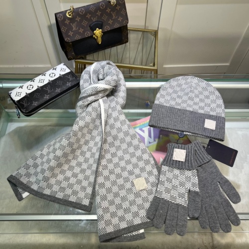 Cheap Louis Vuitton LV Caps #1250844 Replica Wholesale [$68.00 USD] [ITEM#1250844] on Replica Louis Vuitton LV Hat and Scarf and Glove Set