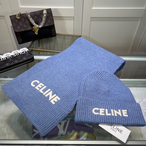 Cheap Celine Hat and Scarf Set #1250866 Replica Wholesale [$48.00 USD] [ITEM#1250866] on Replica Celine Hat and Scarf and Glove Set