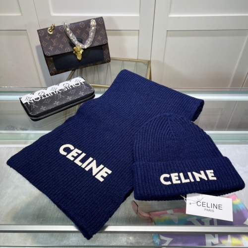 Cheap Celine Hat and Scarf Set #1250869 Replica Wholesale [$48.00 USD] [ITEM#1250869] on Replica Celine Hat and Scarf and Glove Set