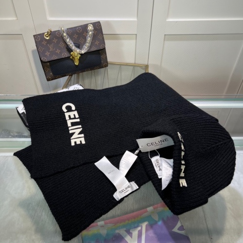 Cheap Celine Hat and Scarf Set #1250870 Replica Wholesale [$48.00 USD] [ITEM#1250870] on Replica Celine Hat and Scarf and Glove Set