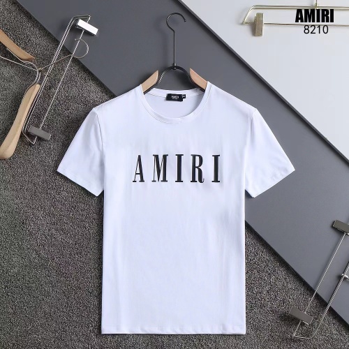 Cheap Amiri T-Shirts Short Sleeved For Men #1250888 Replica Wholesale [$29.00 USD] [ITEM#1250888] on Replica Amiri T-Shirts