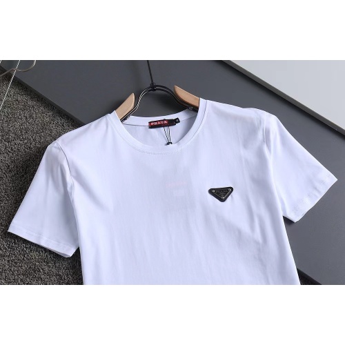 Cheap Prada T-Shirts Short Sleeved For Men #1250893 Replica Wholesale [$29.00 USD] [ITEM#1250893] on Replica Prada T-Shirts