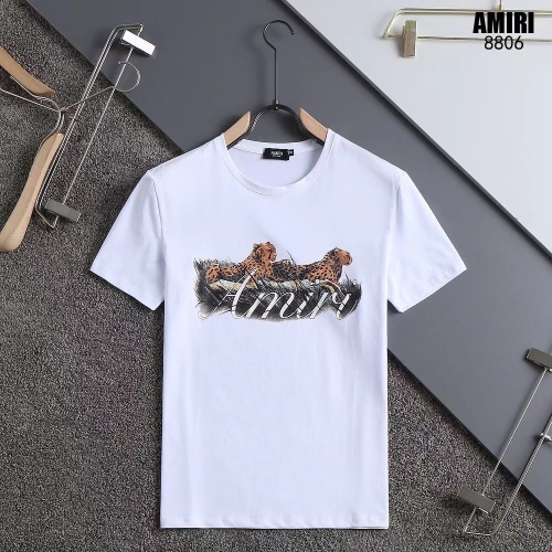 Cheap Amiri T-Shirts Short Sleeved For Men #1250910 Replica Wholesale [$29.00 USD] [ITEM#1250910] on Replica Amiri T-Shirts