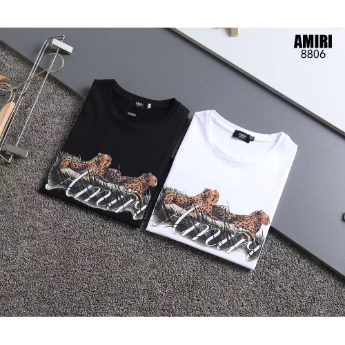 Cheap Amiri T-Shirts Short Sleeved For Men #1250910 Replica Wholesale [$29.00 USD] [ITEM#1250910] on Replica Amiri T-Shirts