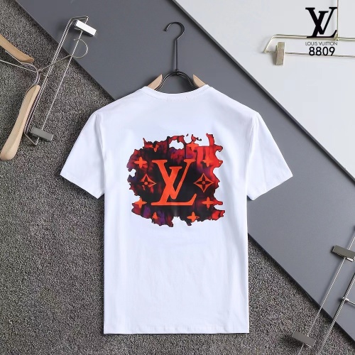 Cheap Louis Vuitton LV T-Shirts Short Sleeved For Men #1250912 Replica Wholesale [$29.00 USD] [ITEM#1250912] on Replica Louis Vuitton LV T-Shirts