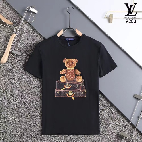 Cheap Louis Vuitton LV T-Shirts Short Sleeved For Men #1250918 Replica Wholesale [$29.00 USD] [ITEM#1250918] on Replica Louis Vuitton LV T-Shirts