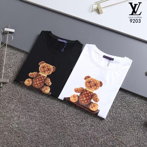 Cheap Louis Vuitton LV T-Shirts Short Sleeved For Men #1250918 Replica Wholesale [$29.00 USD] [ITEM#1250918] on Replica Louis Vuitton LV T-Shirts