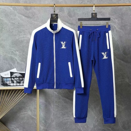 Cheap Louis Vuitton LV Tracksuits Long Sleeved For Men #1250933 Replica Wholesale [$82.00 USD] [ITEM#1250933] on Replica Louis Vuitton LV Tracksuits