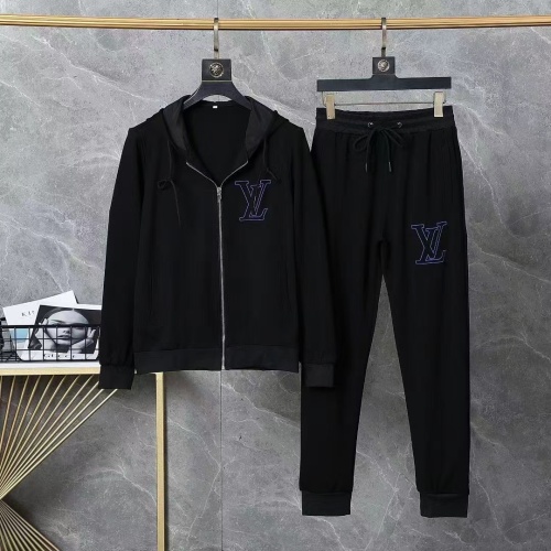 Cheap Louis Vuitton LV Tracksuits Long Sleeved For Men #1250937 Replica Wholesale [$82.00 USD] [ITEM#1250937] on Replica Louis Vuitton LV Tracksuits