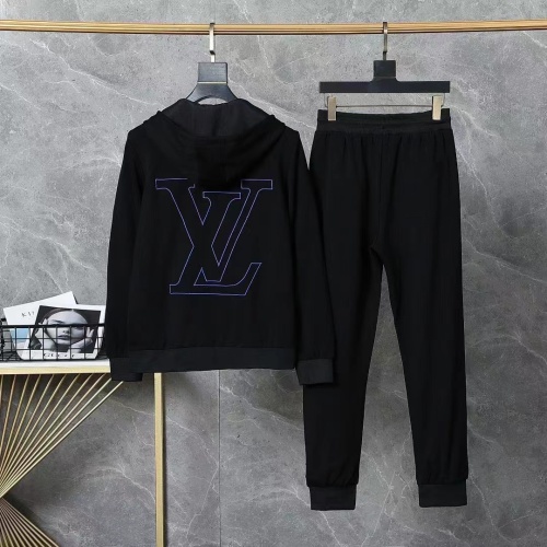 Cheap Louis Vuitton LV Tracksuits Long Sleeved For Men #1250937 Replica Wholesale [$82.00 USD] [ITEM#1250937] on Replica Louis Vuitton LV Tracksuits