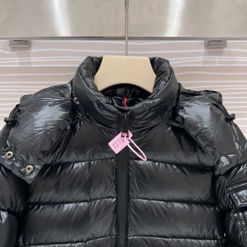 Cheap Moncler Down Feather Coat Long Sleeved For Women #1250938 Replica Wholesale [$222.00 USD] [ITEM#1250938] on Replica Moncler Down Feather Coat