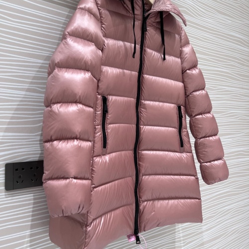 Cheap Moncler Down Feather Coat Long Sleeved For Women #1250939 Replica Wholesale [$251.24 USD] [ITEM#1250939] on Replica Moncler Down Feather Coat