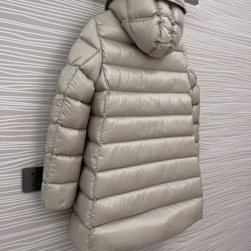 Cheap Moncler Down Feather Coat Long Sleeved For Women #1250940 Replica Wholesale [$251.24 USD] [ITEM#1250940] on Replica Moncler Down Feather Coat