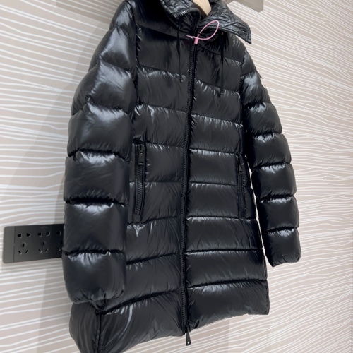 Cheap Moncler Down Feather Coat Long Sleeved For Women #1250941 Replica Wholesale [$251.24 USD] [ITEM#1250941] on Replica Moncler Down Feather Coat