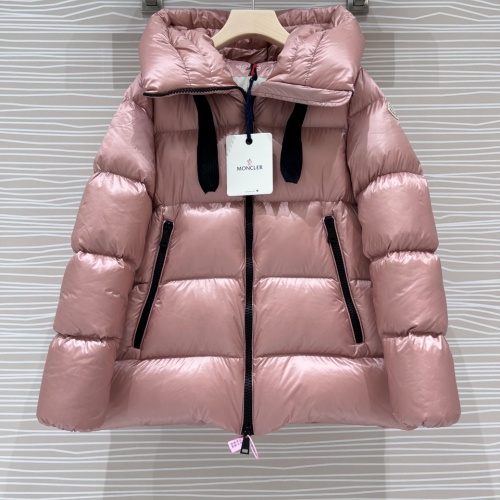 Cheap Moncler Down Feather Coat Long Sleeved For Women #1250943 Replica Wholesale [$212.00 USD] [ITEM#1250943] on Replica Moncler Down Feather Coat