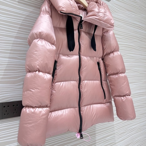 Cheap Moncler Down Feather Coat Long Sleeved For Women #1250943 Replica Wholesale [$212.00 USD] [ITEM#1250943] on Replica Moncler Down Feather Coat