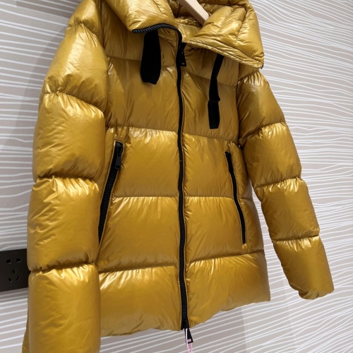 Cheap Moncler Down Feather Coat Long Sleeved For Women #1250944 Replica Wholesale [$212.00 USD] [ITEM#1250944] on Replica Moncler Down Feather Coat