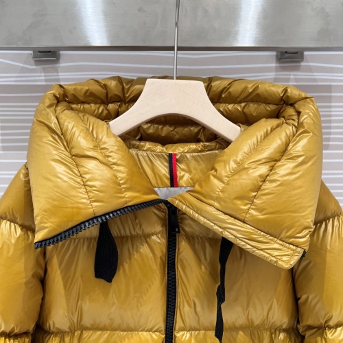 Cheap Moncler Down Feather Coat Long Sleeved For Women #1250944 Replica Wholesale [$212.00 USD] [ITEM#1250944] on Replica Moncler Down Feather Coat