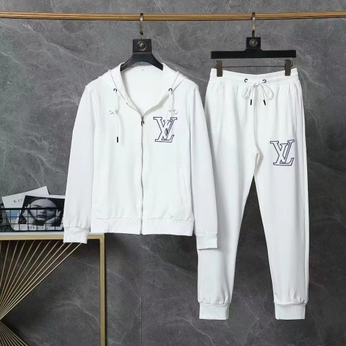 Cheap Louis Vuitton LV Tracksuits Long Sleeved For Men #1250947 Replica Wholesale [$82.00 USD] [ITEM#1250947] on Replica Louis Vuitton LV Tracksuits