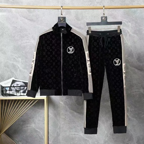 Cheap Louis Vuitton LV Tracksuits Long Sleeved For Men #1250951 Replica Wholesale [$82.00 USD] [ITEM#1250951] on Replica Louis Vuitton LV Tracksuits