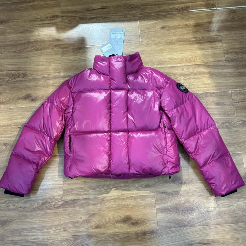 Cheap Canada Goose Down Feather Coat Long Sleeved For Women #1250966 Replica Wholesale [$155.00 USD] [ITEM#1250966] on Replica Canada Goose Down Feather Coat