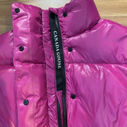 Cheap Canada Goose Down Feather Coat Long Sleeved For Women #1250966 Replica Wholesale [$155.00 USD] [ITEM#1250966] on Replica Canada Goose Down Feather Coat