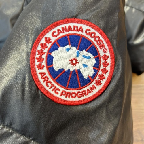 Cheap Canada Goose Down Feather Coat Long Sleeved For Women #1250969 Replica Wholesale [$155.00 USD] [ITEM#1250969] on Replica Canada Goose Down Feather Coat