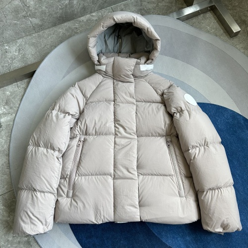 Cheap Canada Goose Down Feather Coat Long Sleeved For Women #1251014 Replica Wholesale [$240.00 USD] [ITEM#1251014] on Replica Canada Goose Down Feather Coat