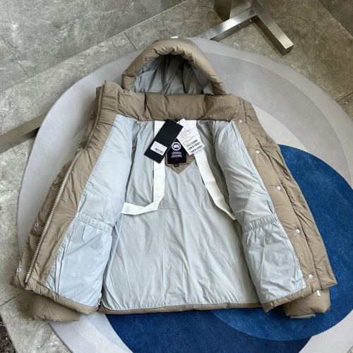 Cheap Canada Goose Down Feather Coat Long Sleeved For Women #1251015 Replica Wholesale [$240.00 USD] [ITEM#1251015] on Replica Canada Goose Down Feather Coat