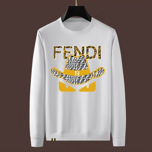 Cheap Fendi Hoodies Long Sleeved For Men #1251069 Replica Wholesale [$48.00 USD] [ITEM#1251069] on Replica Fendi Hoodies